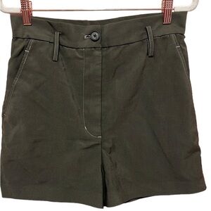 Olive Green Women's Shorts